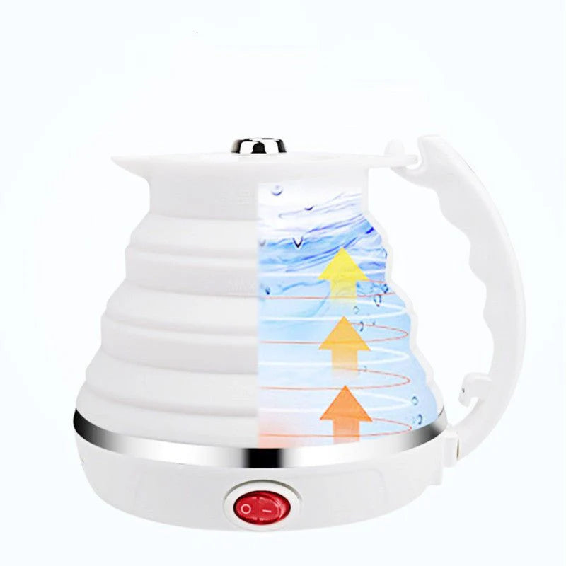 12V Portable Electric Car Kettle – Foldable Smart Water Heater