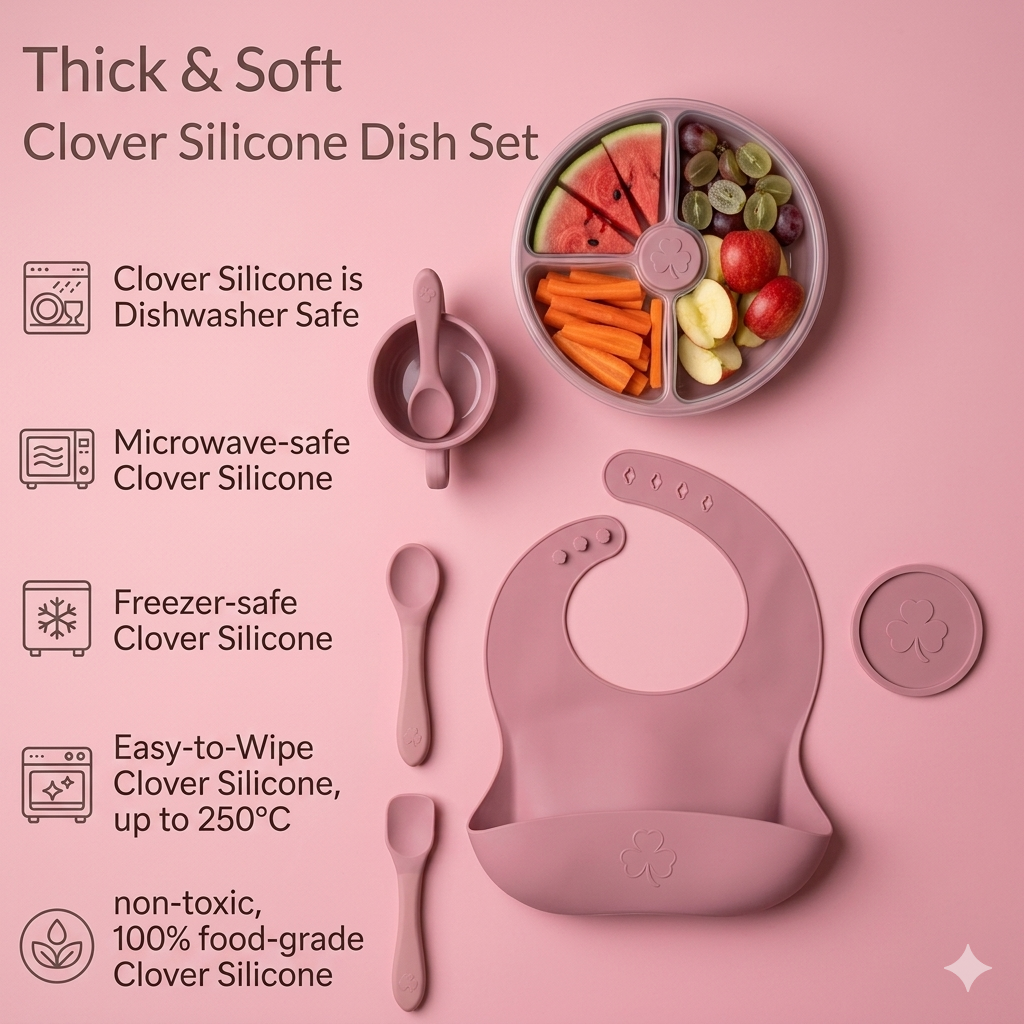 Silicone Baby Cutlery Set