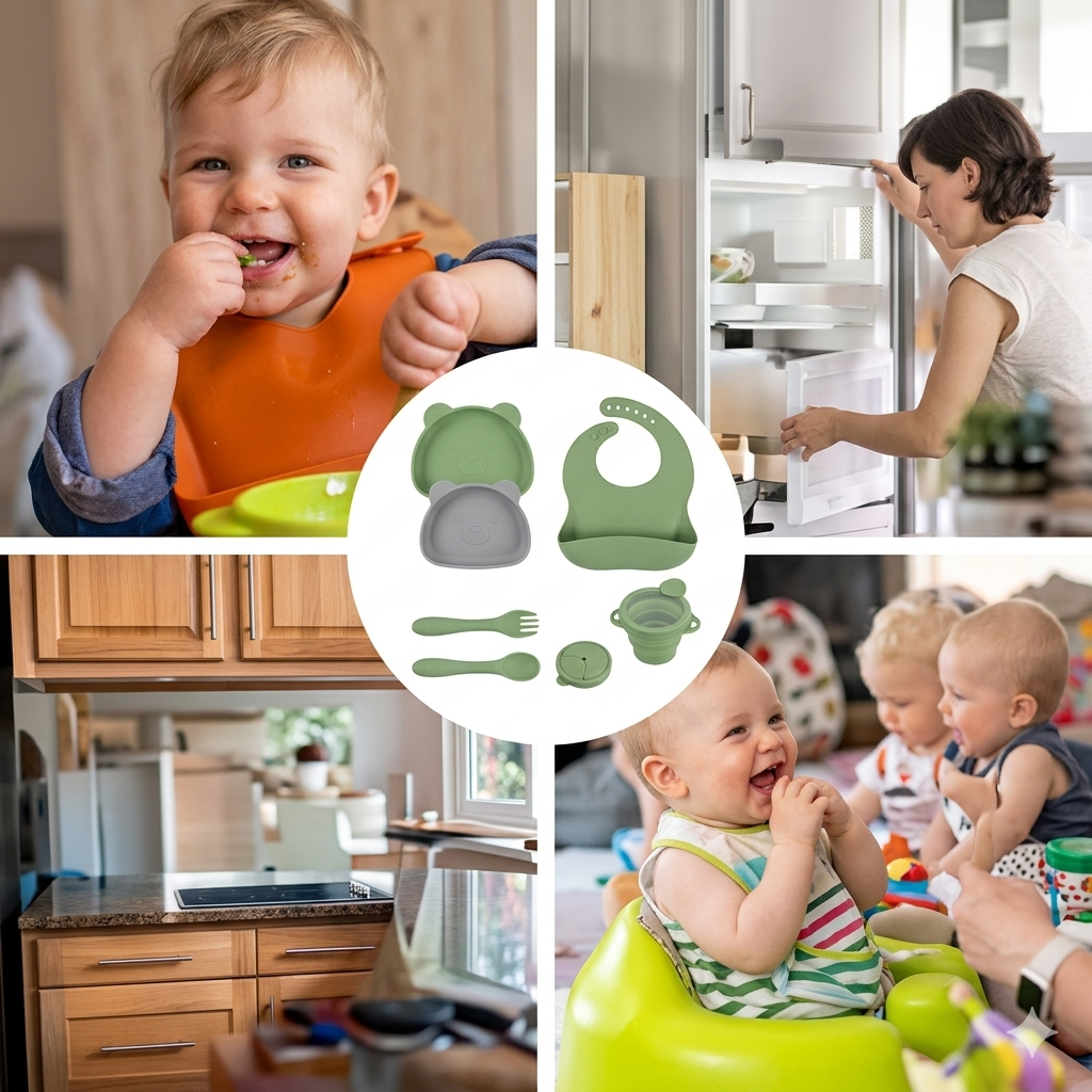 Kidilo - Baby Feeding Set