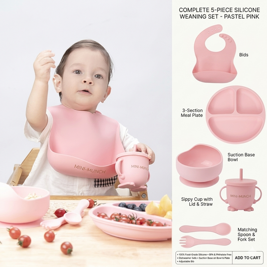 Silicone Baby Cutlery Set