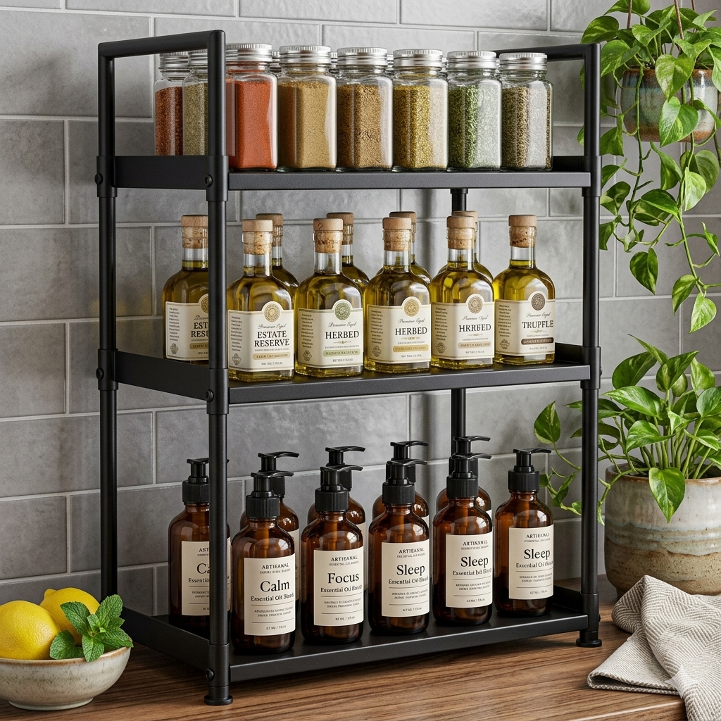 Kitchen Multifunctional Storage Rack