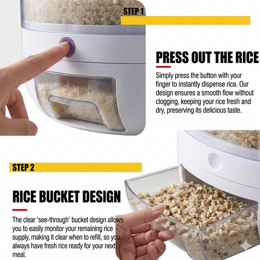 Rotating Food Storage Dispenser