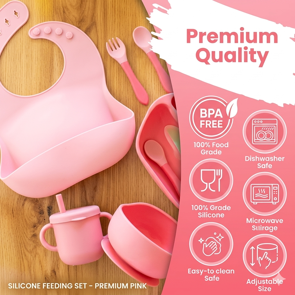 Silicone Baby Cutlery Set
