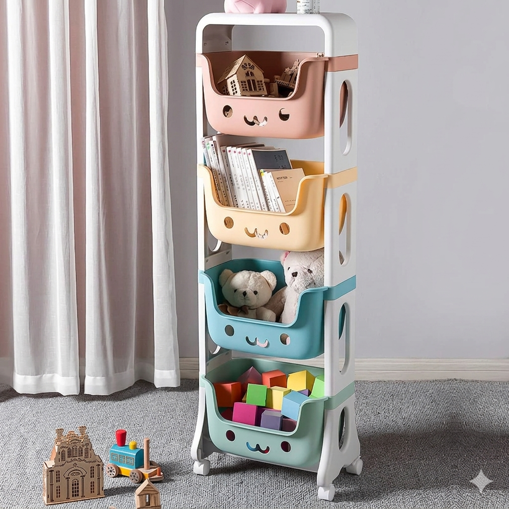 Kids Storage Rack