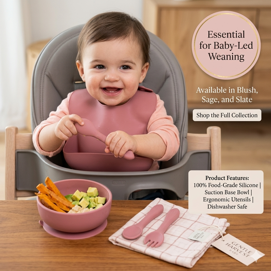 Silicone Baby Cutlery Set